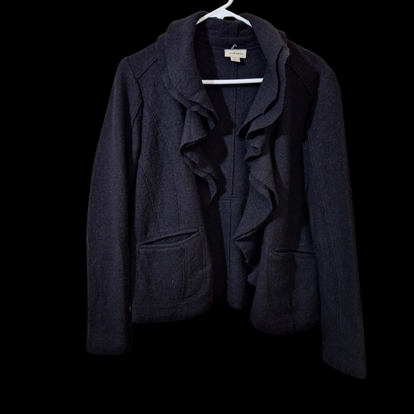 Venario Wool Ruffle Jacket - Picture 8 of 8